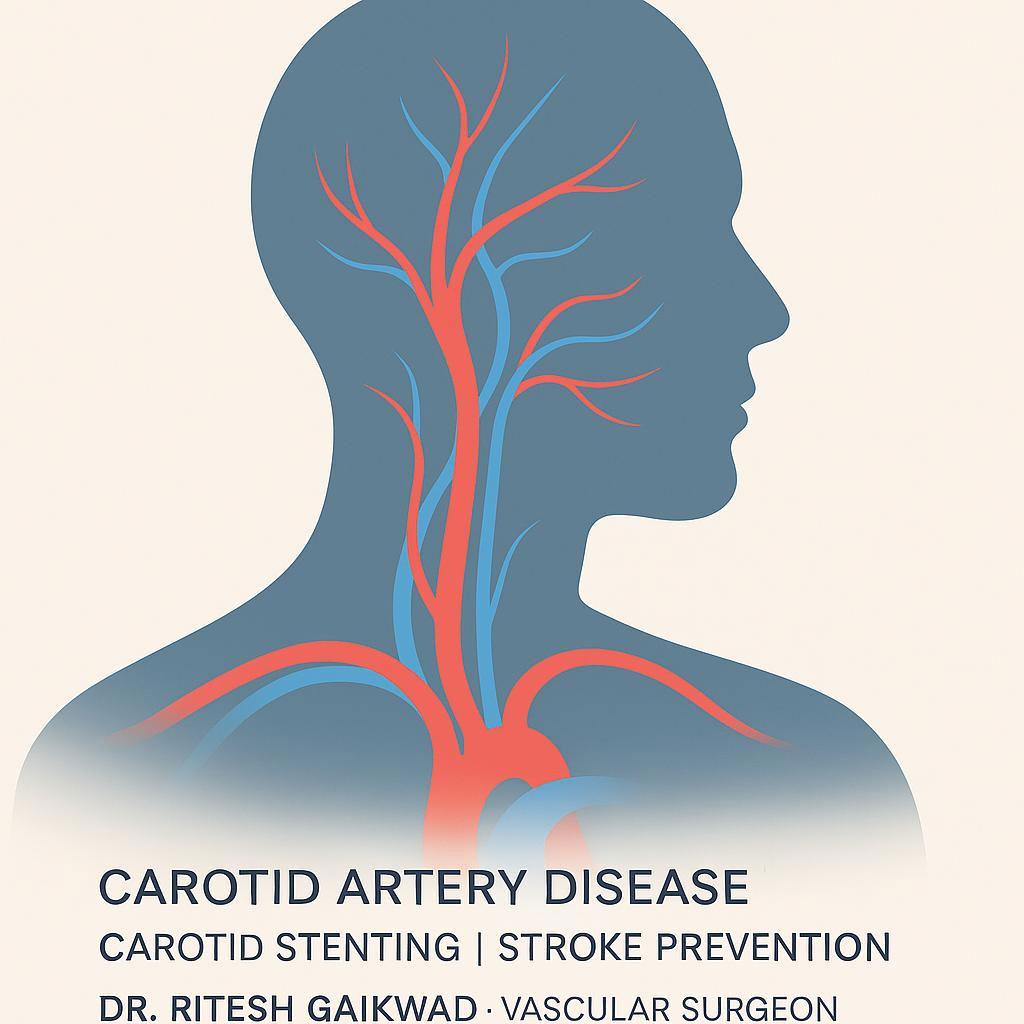 Best Carotid Artery Disease Treatment in Thane - Dr. Ritesh Gaikwad Best Carotid Artery Disease Treatment in Thane | Dr. Ritesh Gaikwad