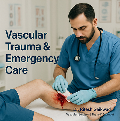Vascular Trauma Care Dr. Ritesh Gaikwad – Vascular Surgeon | Thane & Mumbai